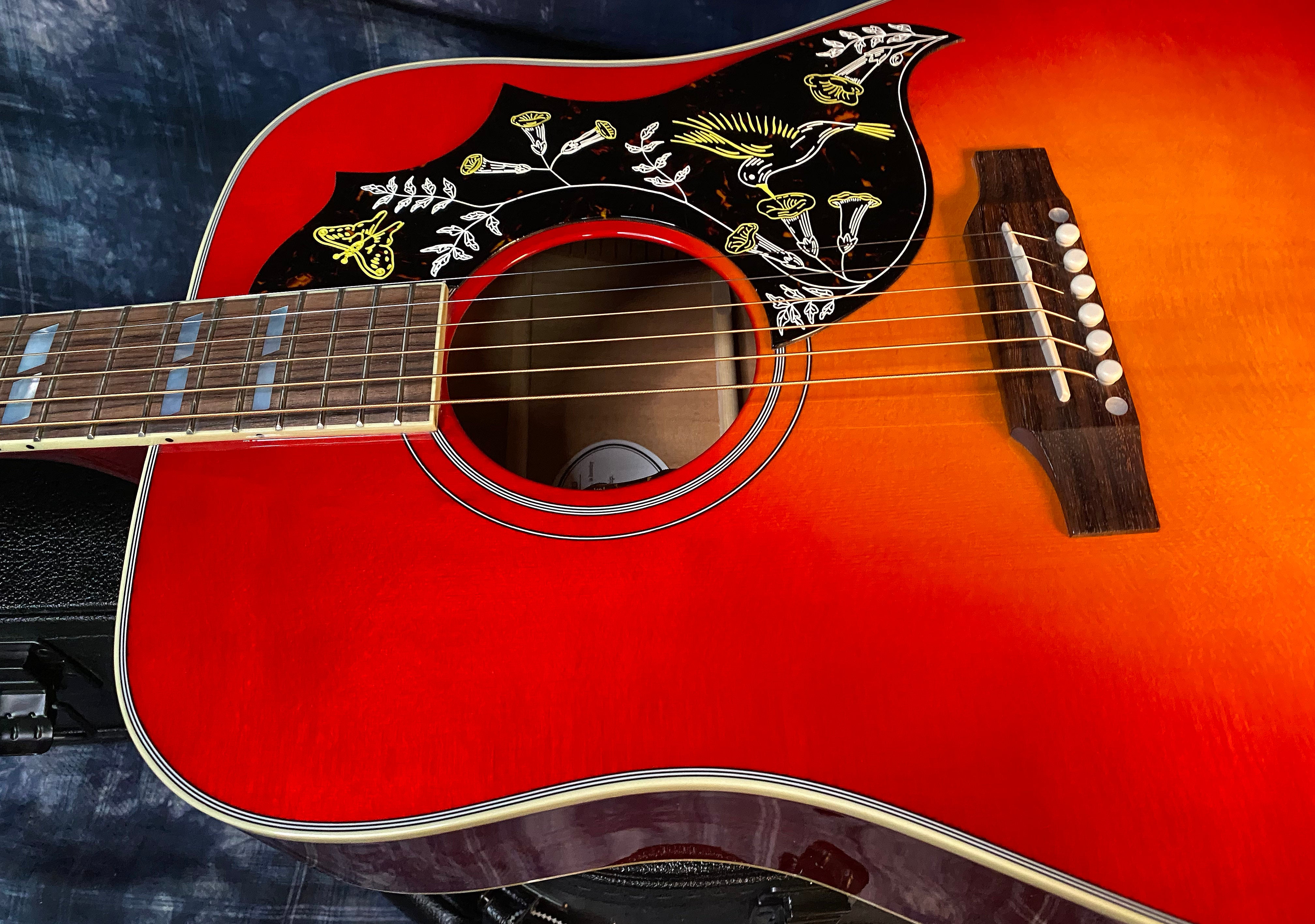 NEW! 2024 Gibson Hummingbird Standard Vintage Cherry Sunburst - Authorized Dealer - Warranty - 4.95lbs - G04359