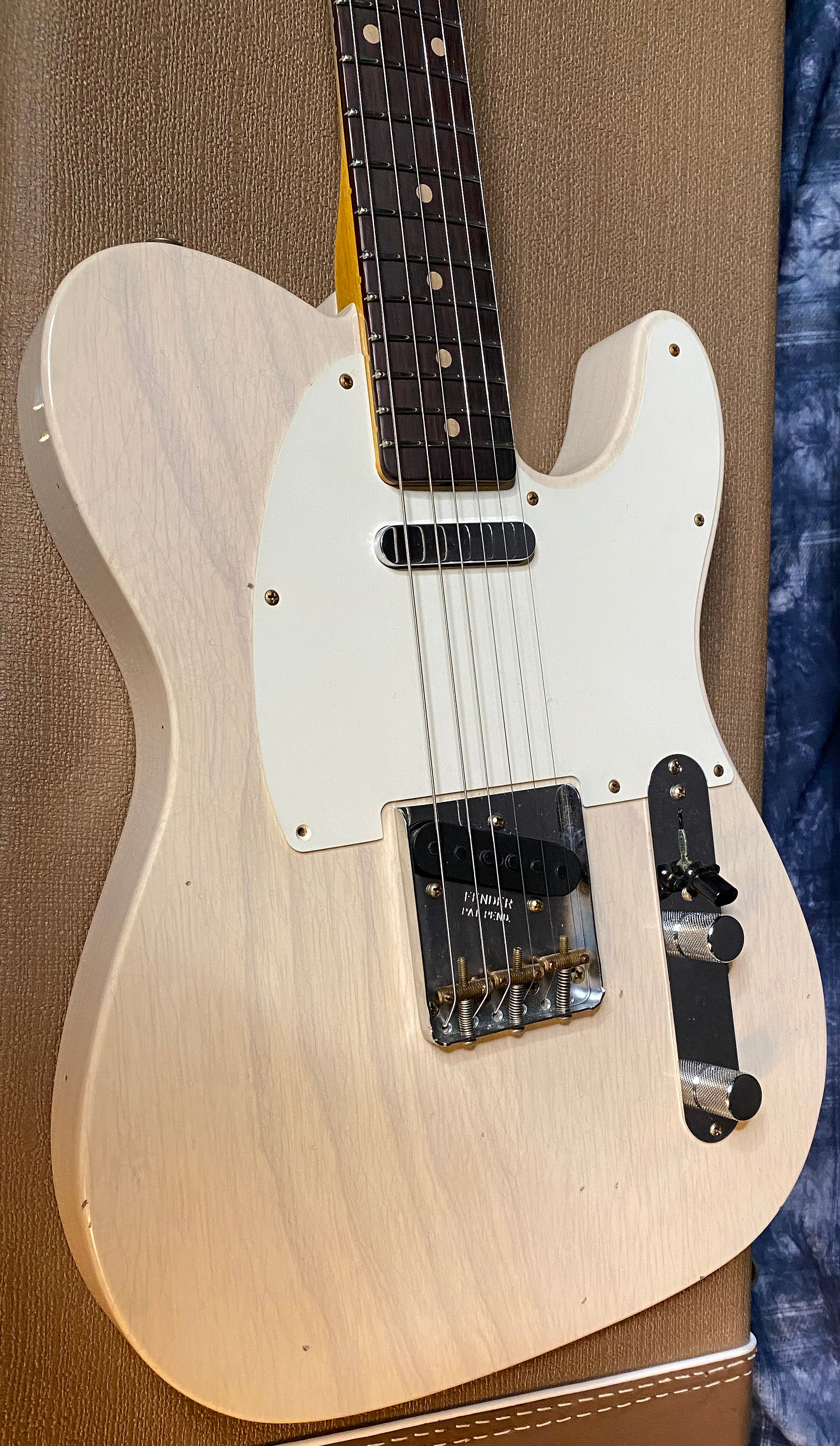 NEW ! 2025 Fender Custom Shop 1959 Limited Edition Telecaster Journeyman Relic - Aged White Blonde - Authorized Dealer - RARE - Only 7.1 lbs