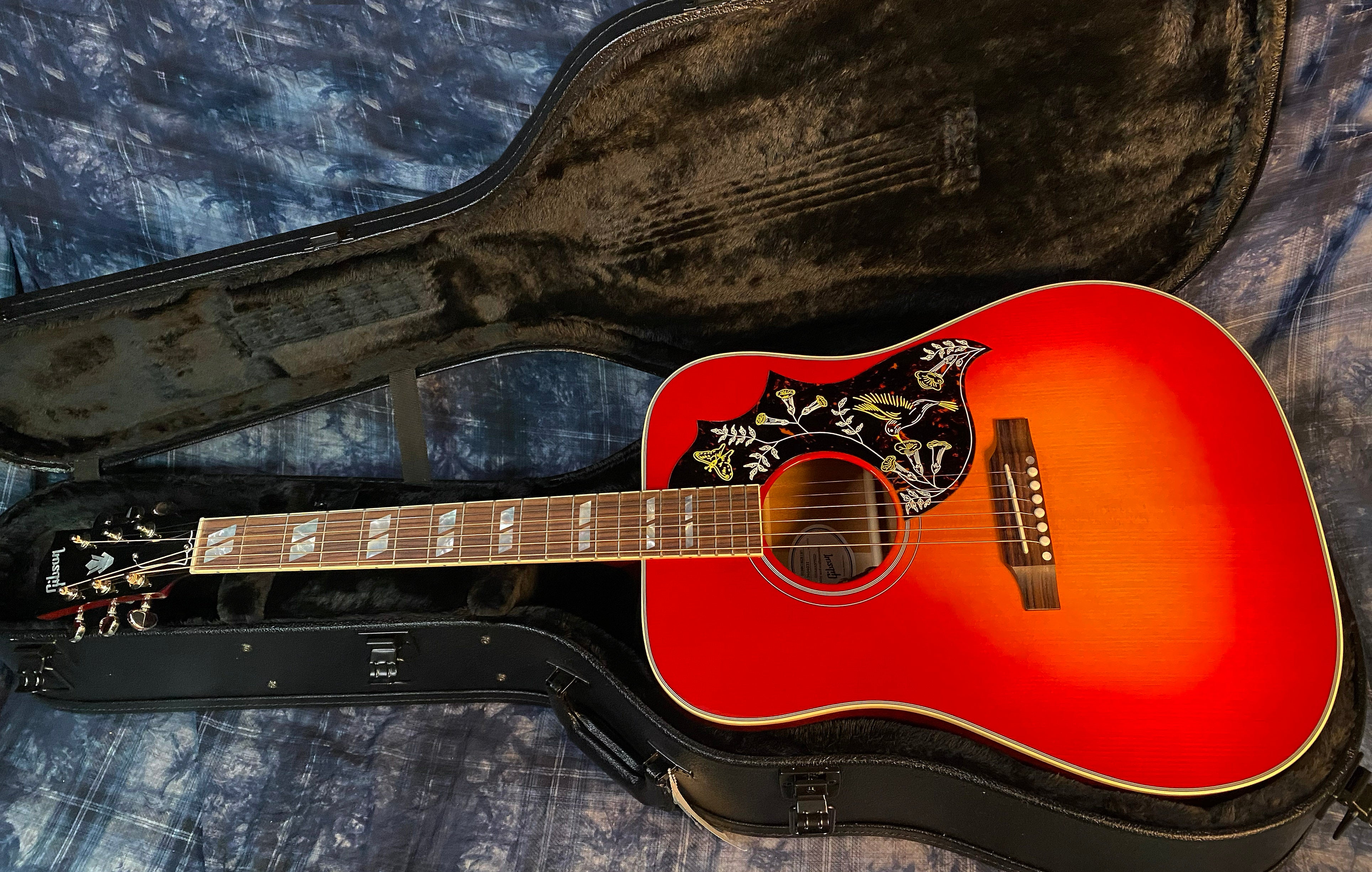 NEW! 2024 Gibson Hummingbird Standard Vintage Cherry Sunburst - Authorized Dealer - Warranty - 4.7lbs - G04383