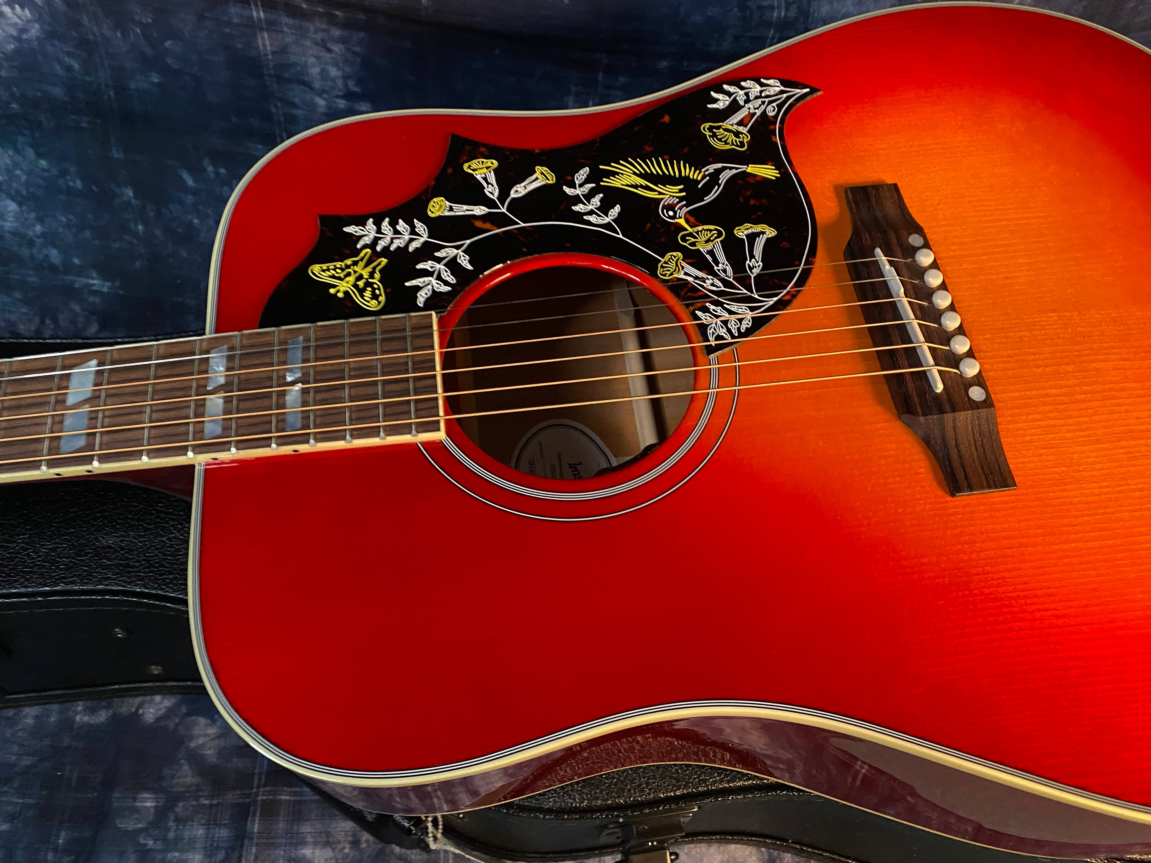 NEW! 2024 Gibson Hummingbird Standard Vintage Cherry Sunburst - Authorized Dealer - Warranty - 4.7lbs - G04383