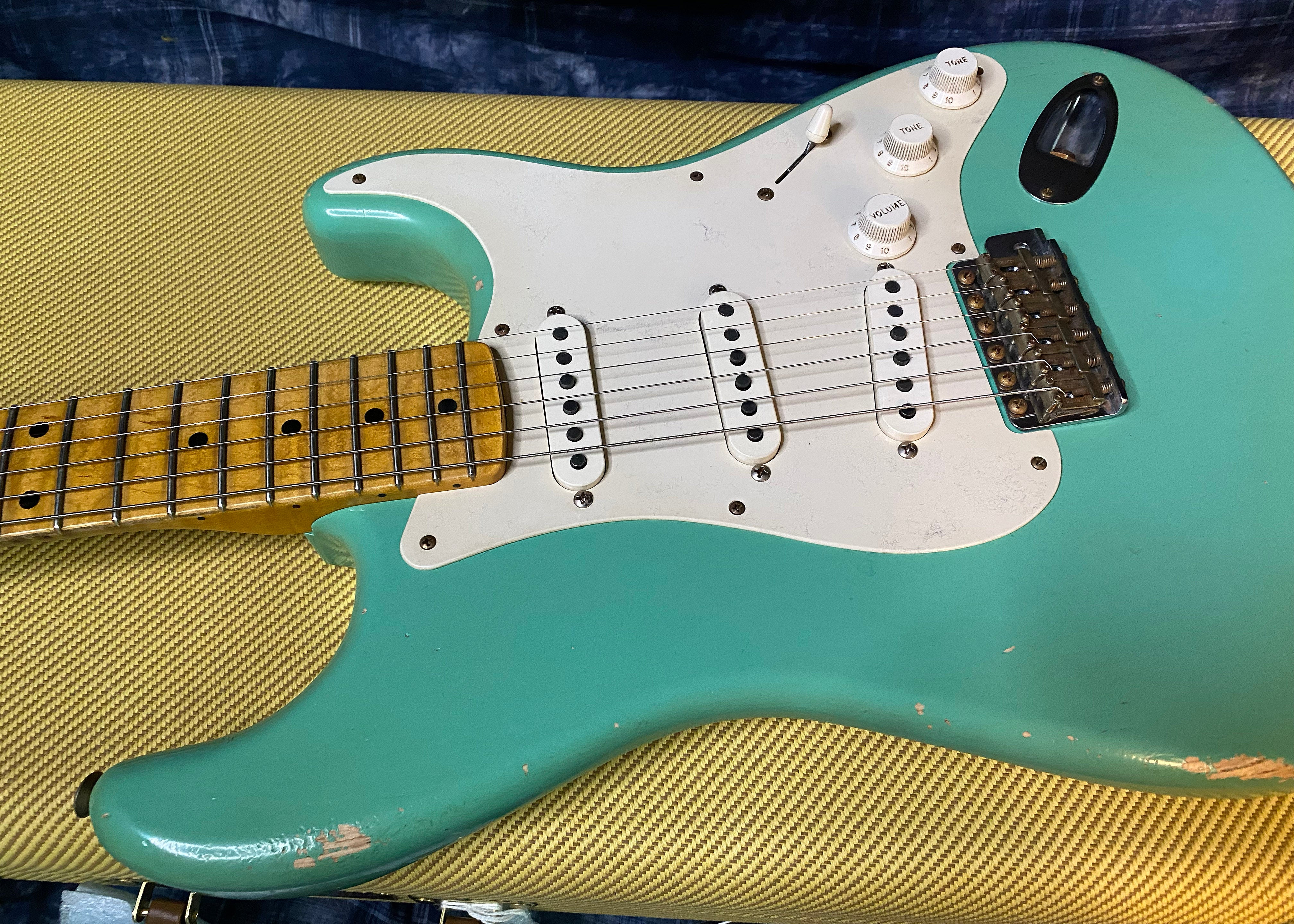 BRAND NEW! 2024 Fender Custom Shop Master Built Todd Krause MBTK - '57 Heavy Relic Stratocaster - Seafoam Green - Authorized Dealer - Only 7.25 lbs - G04539