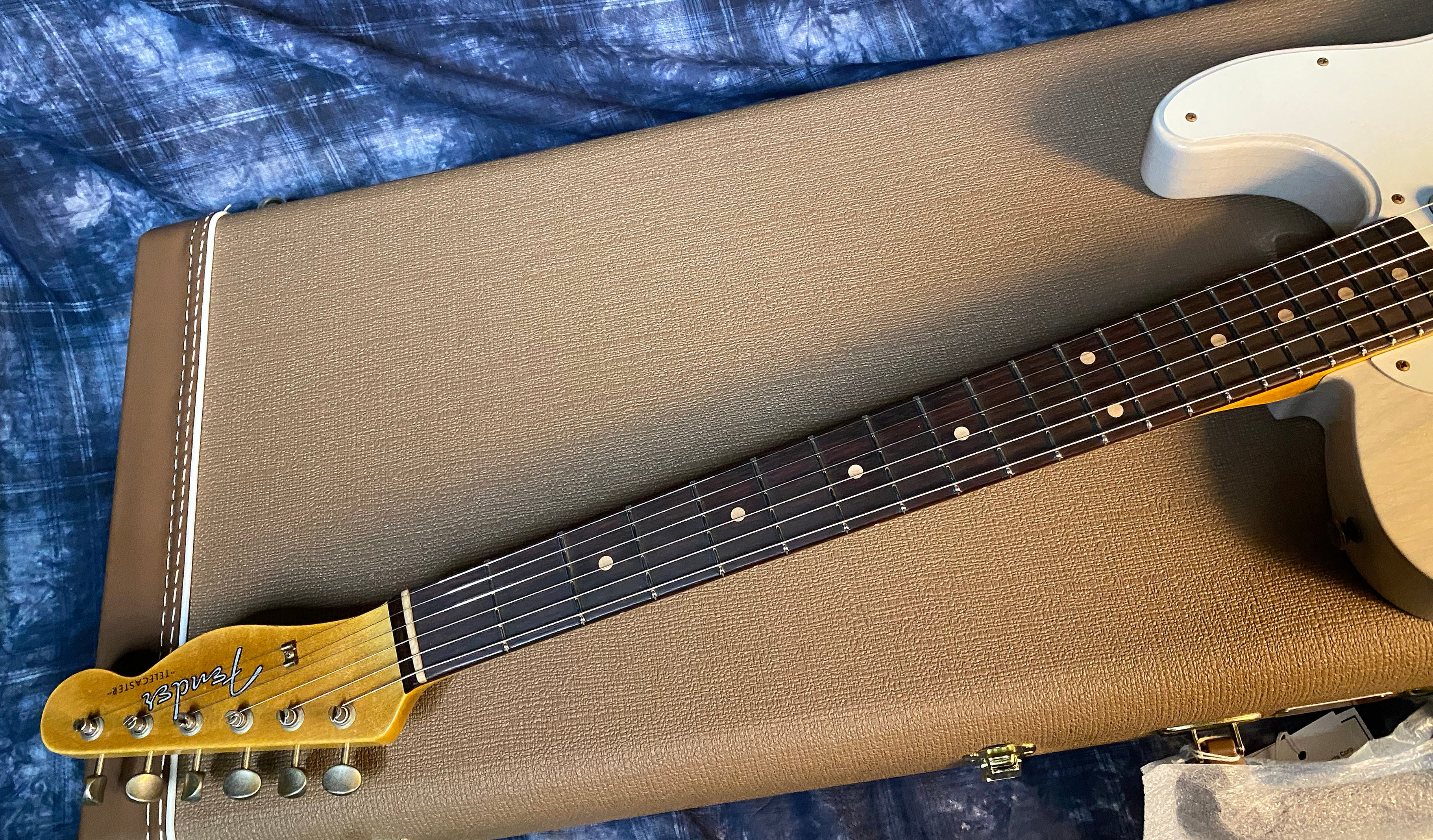 NEW ! 2025 Fender Custom Shop 1959 Limited Edition Telecaster Journeyman Relic - Aged White Blonde - Authorized Dealer - RARE - Only 7.1 lbs