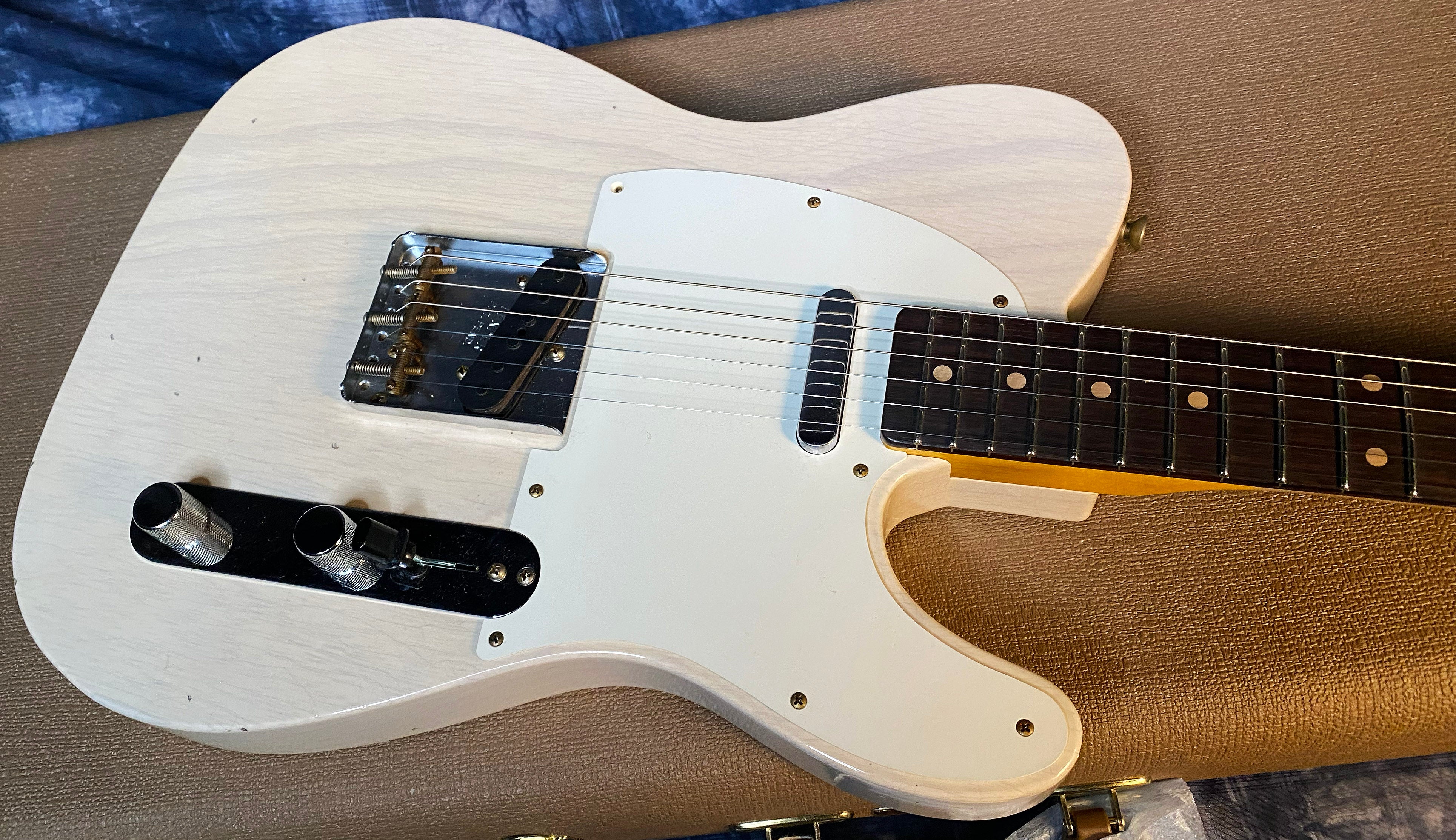 NEW ! 2025 Fender Custom Shop 1959 Limited Edition Telecaster Journeyman Relic - Aged White Blonde - Authorized Dealer - RARE - Only 7.1 lbs