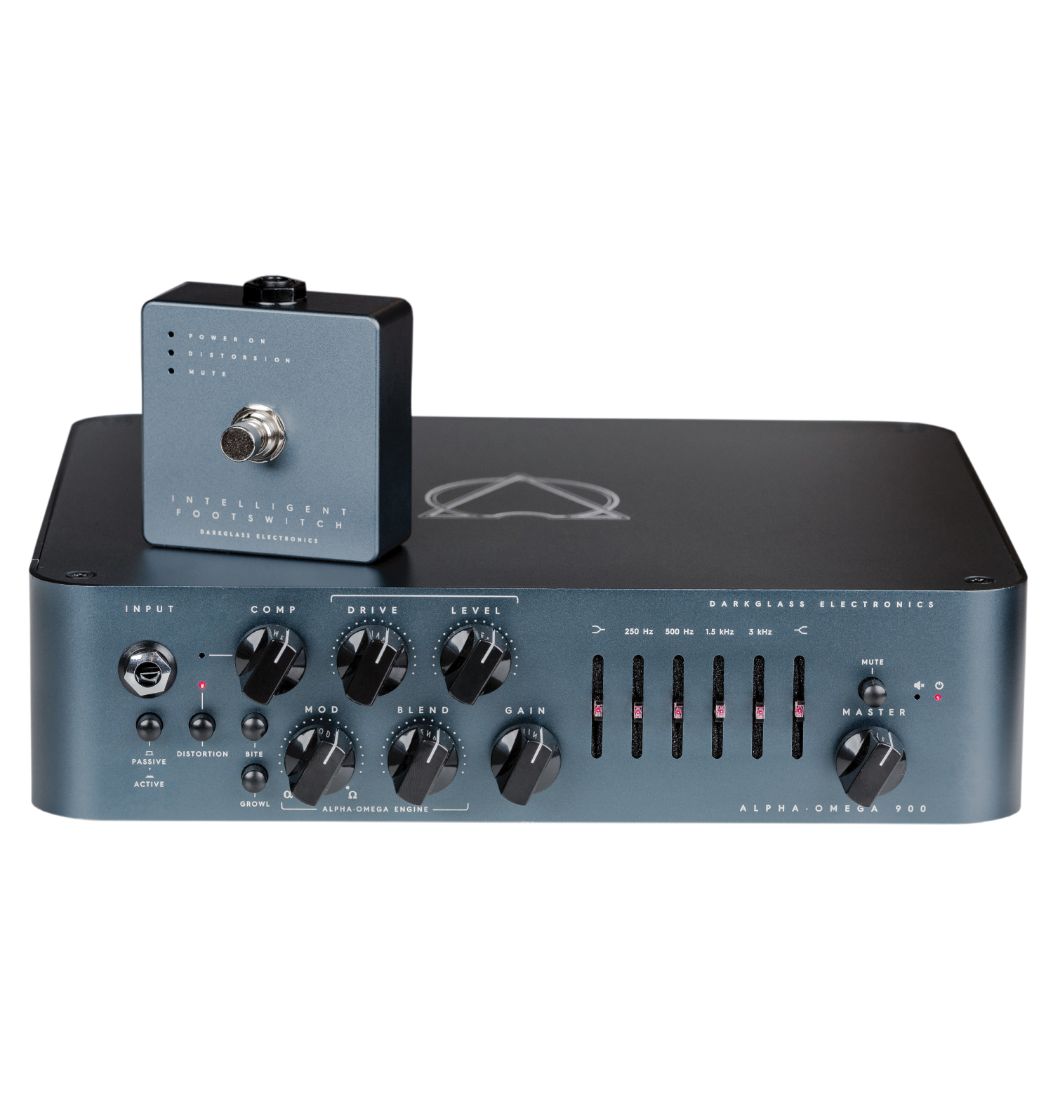 Darkglass Electronics Alpha-Omega 900 900-Watt Bass Head Darkglass Electronics Alpha-Omega 900 900-Watt Bass Head