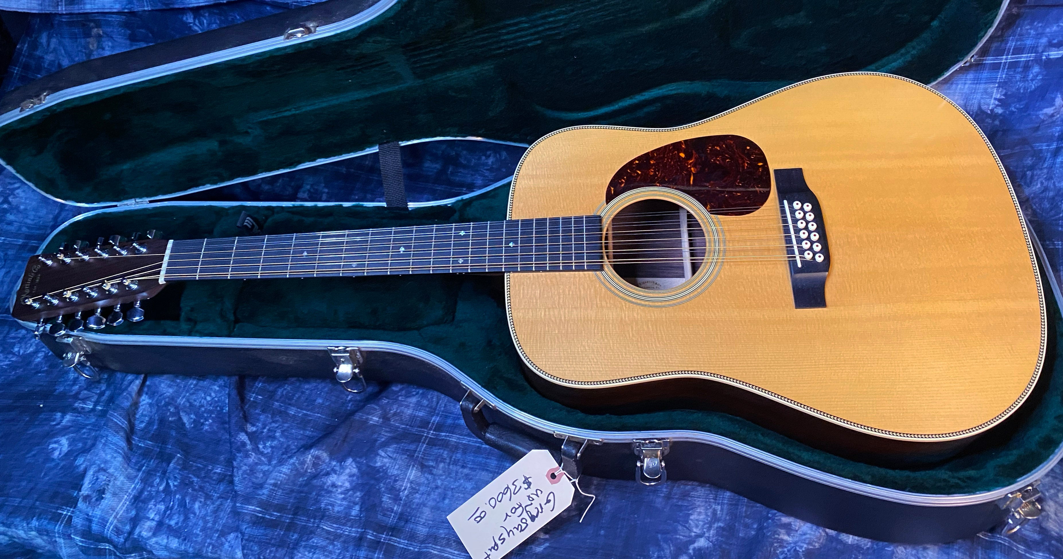 MINT! 2018 Martin Standard Series HD-28-12 - Natural Finish - Professionally Set Up - Original Case - Authorized Dealer