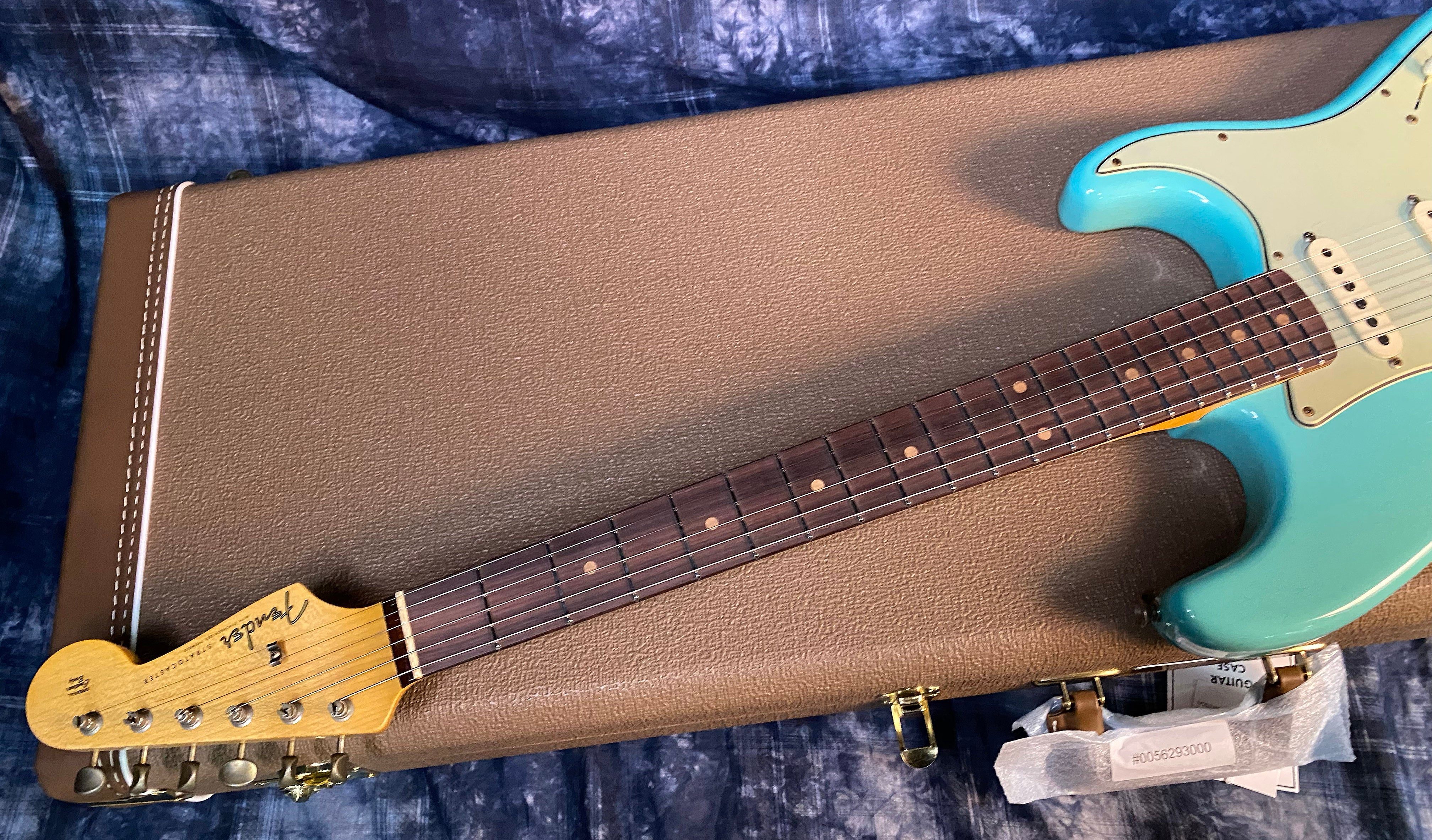 NEW ! 2025 Fender Custom Shop 1959 Limited Edition Stratocaster Journeyman – Super Faded Seafoam Green - Authorized Dealer - 7.75 lbs - G04504