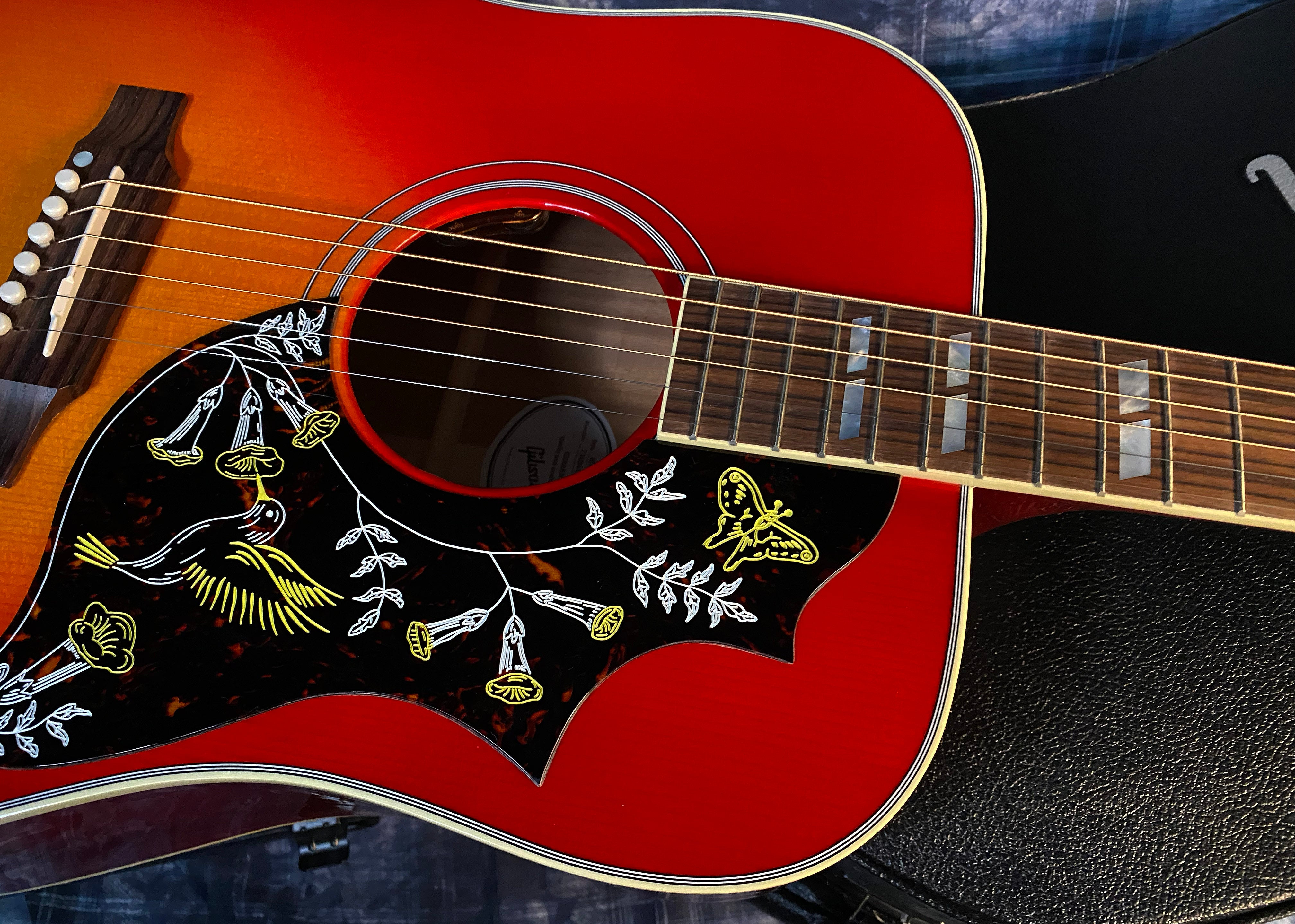 NEW! 2024 Gibson Hummingbird Standard Vintage Cherry Sunburst - Authorized Dealer - Warranty - 4.7lbs - G04383