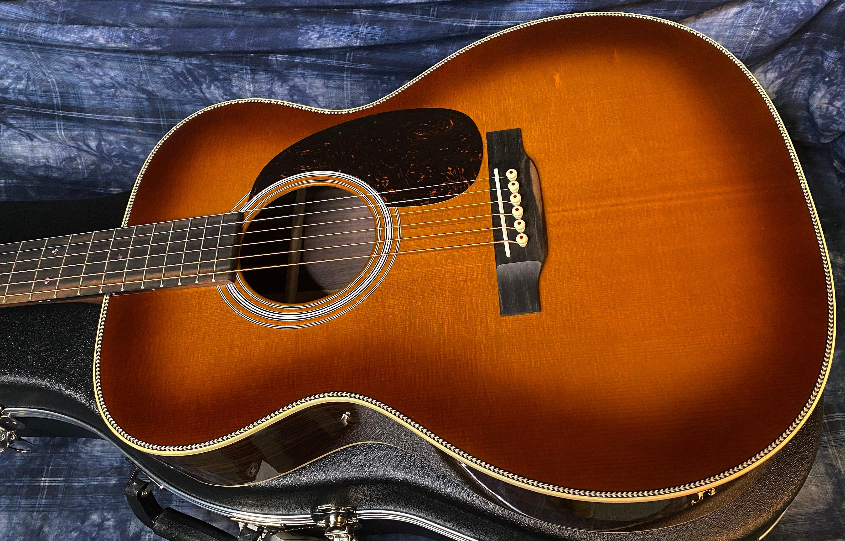 NEW! 2024 Martin 00028 Ambertone Acoustic Guitar - Authorized Dealer - Only 4 lbs - G03750