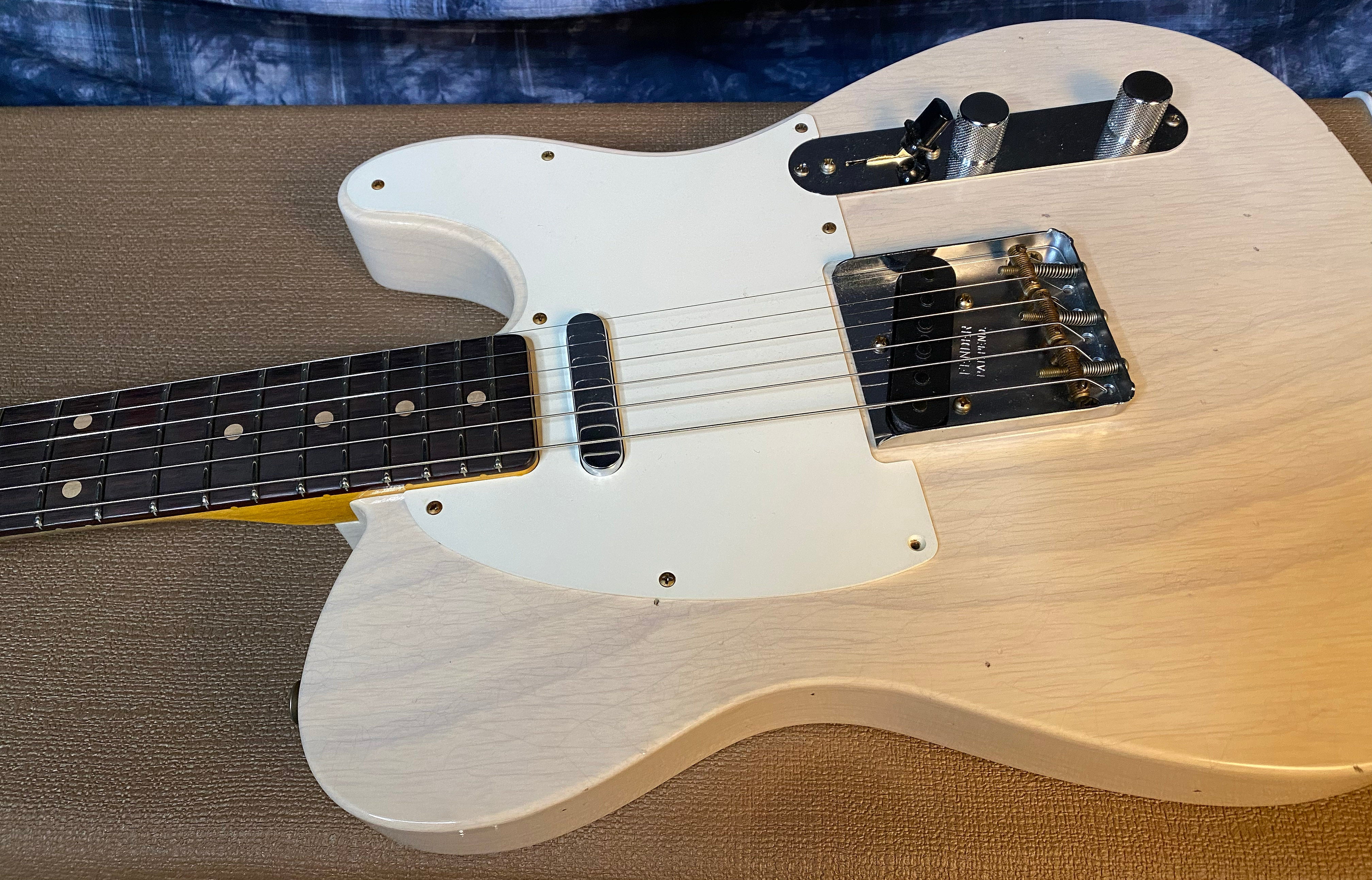 NEW ! 2025 Fender Custom Shop 1959 Limited Edition Telecaster Journeyman Relic - Aged White Blonde - Authorized Dealer - RARE - Only 7.1 lbs