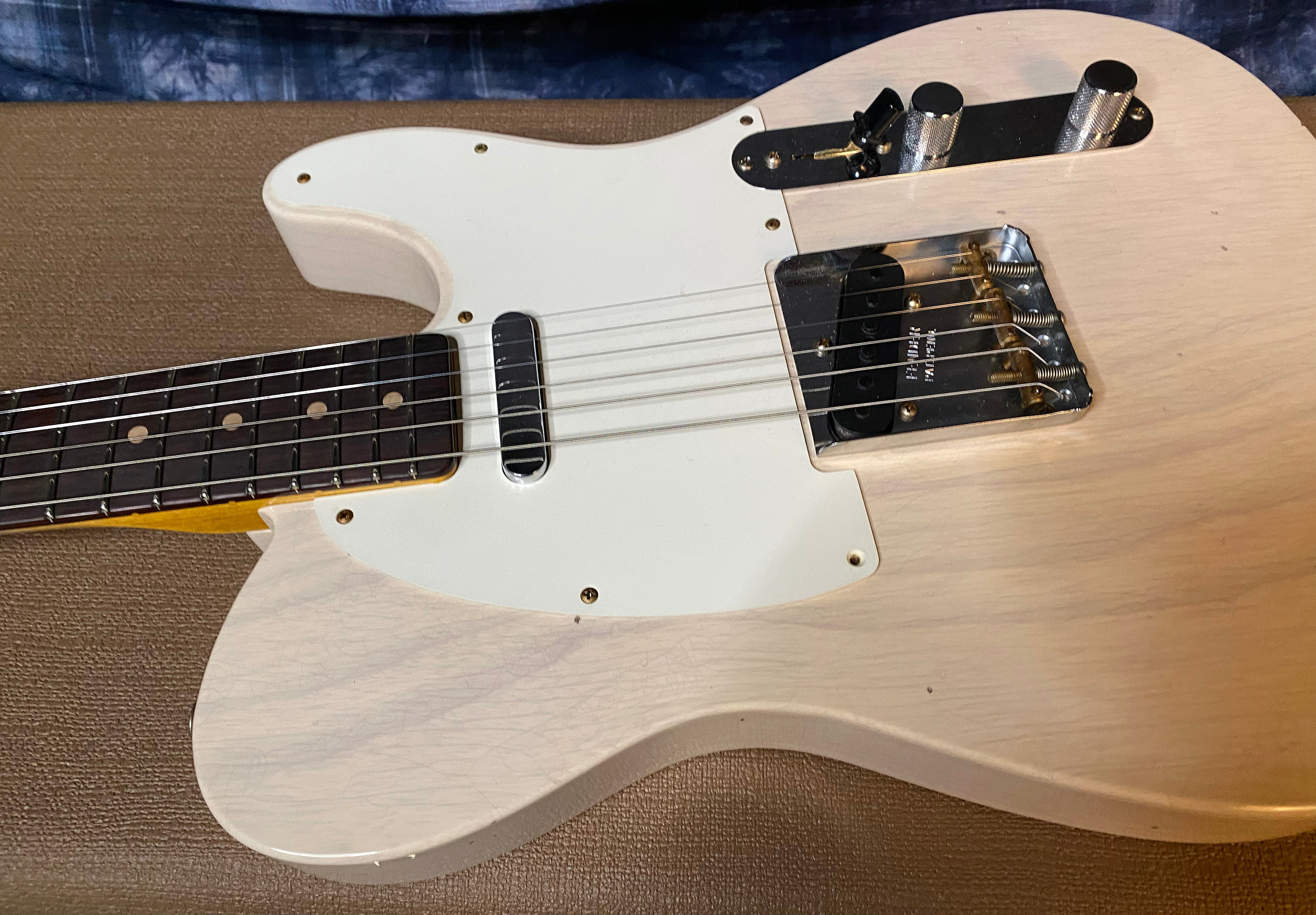 NEW ! 2025 Fender Custom Shop 1959 Limited Edition Telecaster Journeyman Relic - Aged White Blonde - Authorized Dealer - RARE - Only 7.1 lbs