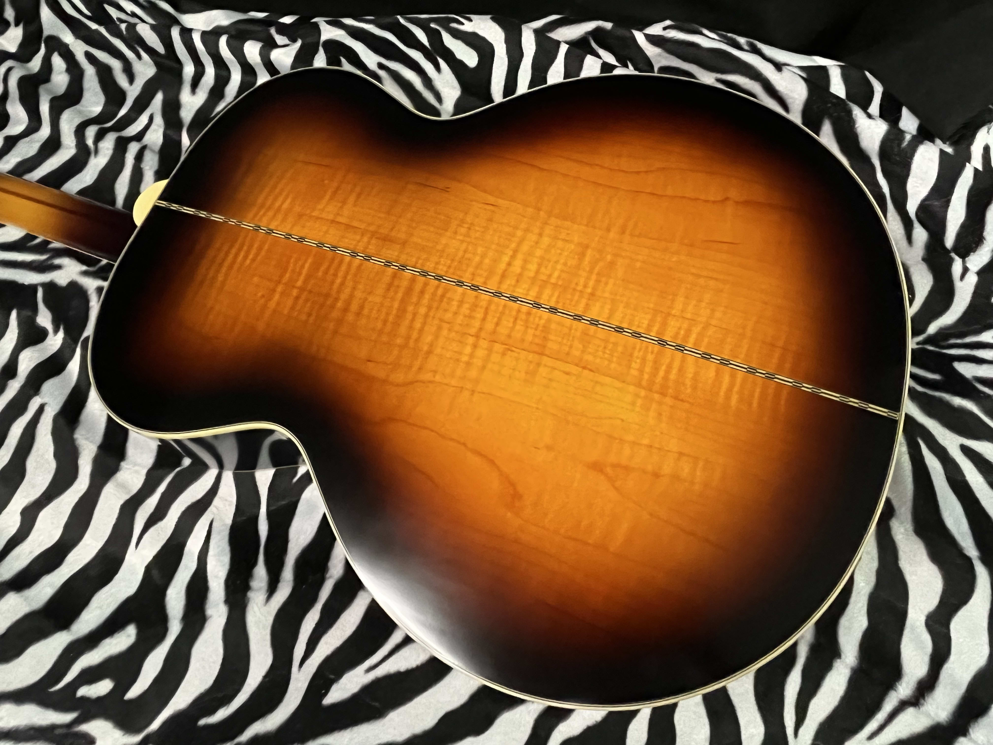 New Epiphone J-200 Vintage Sunburst 5.9lbs- Authorized Dealer- In Stock- G01667