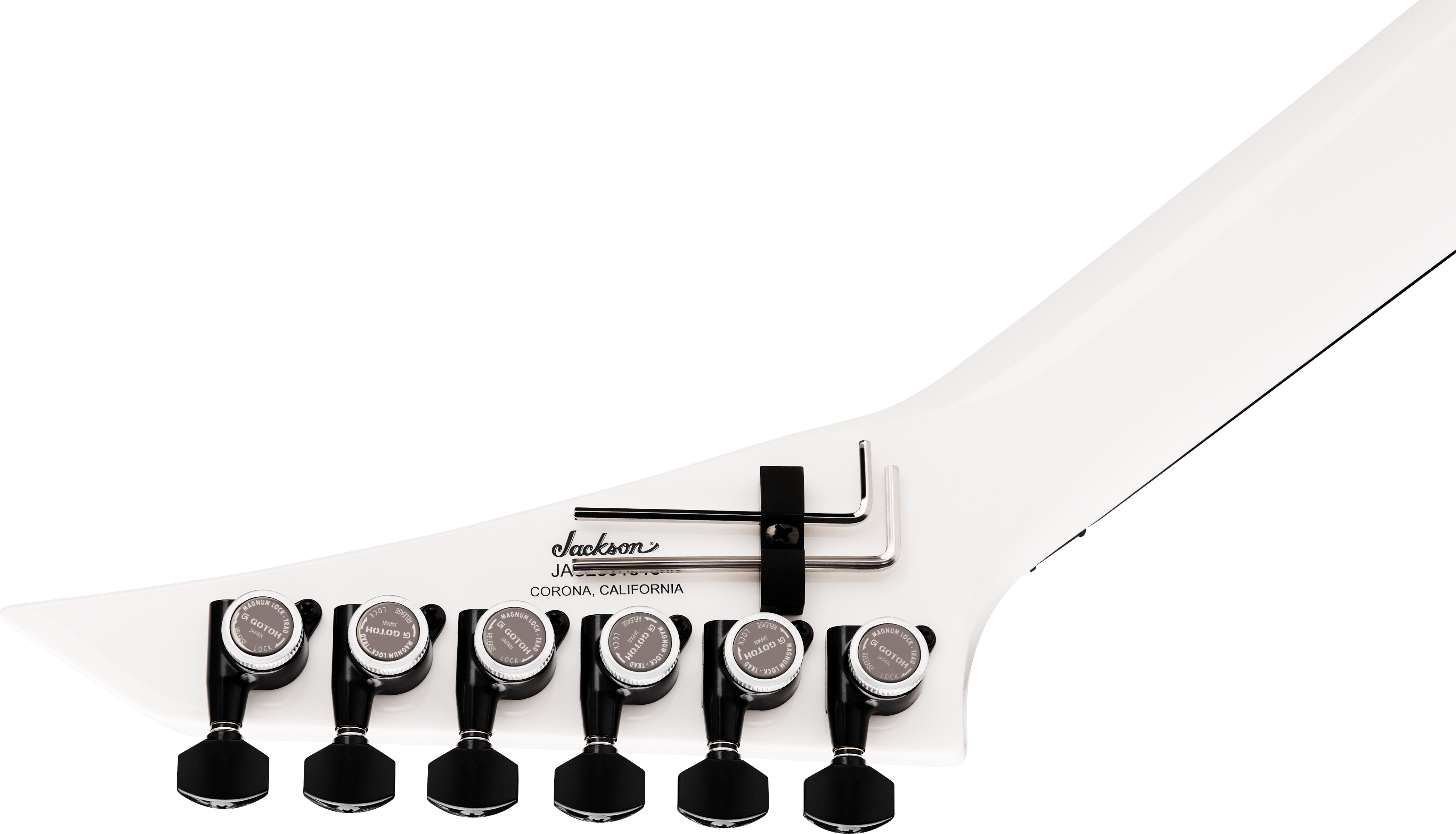 NEW! Jackson American Series Rhoads RR24 - Ebony Fingerboard  - Floyd Rose - Snow White - Authorized Dealer