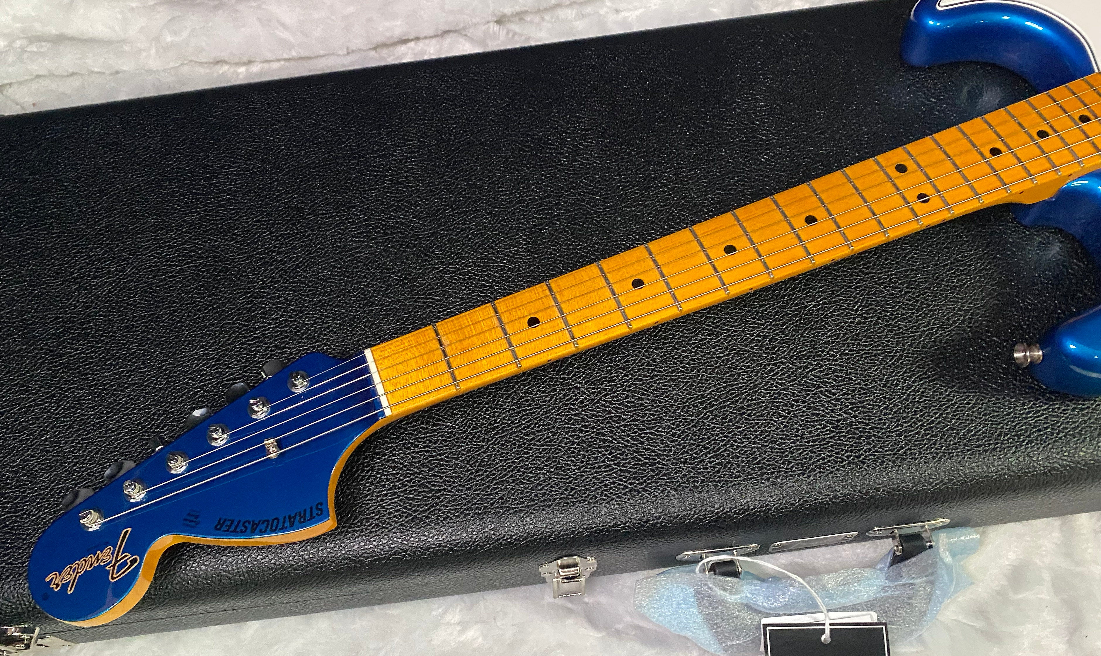 NEW! Fender Custom Shop Special Run '69 Stratocaster NOS Gloss Finish - Handwound P/U's - Aquamarine Metallic - Reverse Matching Headstock - 8.2 lbs - Authorized Dealer - SUPER RARE! G07473