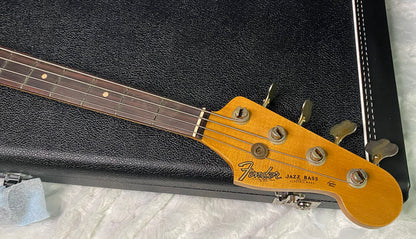 NEW! Fender Custom Shop 64 Jazz Bass Relic - Olympic White Finish - Only 9 lbs - Authorized Dealer - G07480