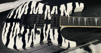 NEW ! Jackson Custom Shop SL2 Soloist Floyd Rose - Super RARE White Bengal Tiger Finish - Authorized Dealer - 7.9lbs - G07483