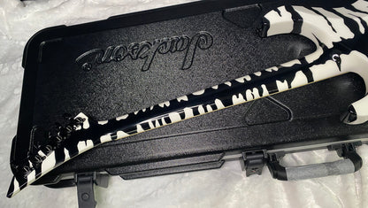 NEW ! Jackson Custom Shop SL2 Soloist Floyd Rose - Super RARE White Bengal Tiger Finish - Authorized Dealer - 7.9lbs - G07483