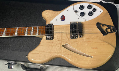NEW! Rickenbacker 360 Maple Glo MG - Authorized Dealer - Only 7.6 lbs - G07498