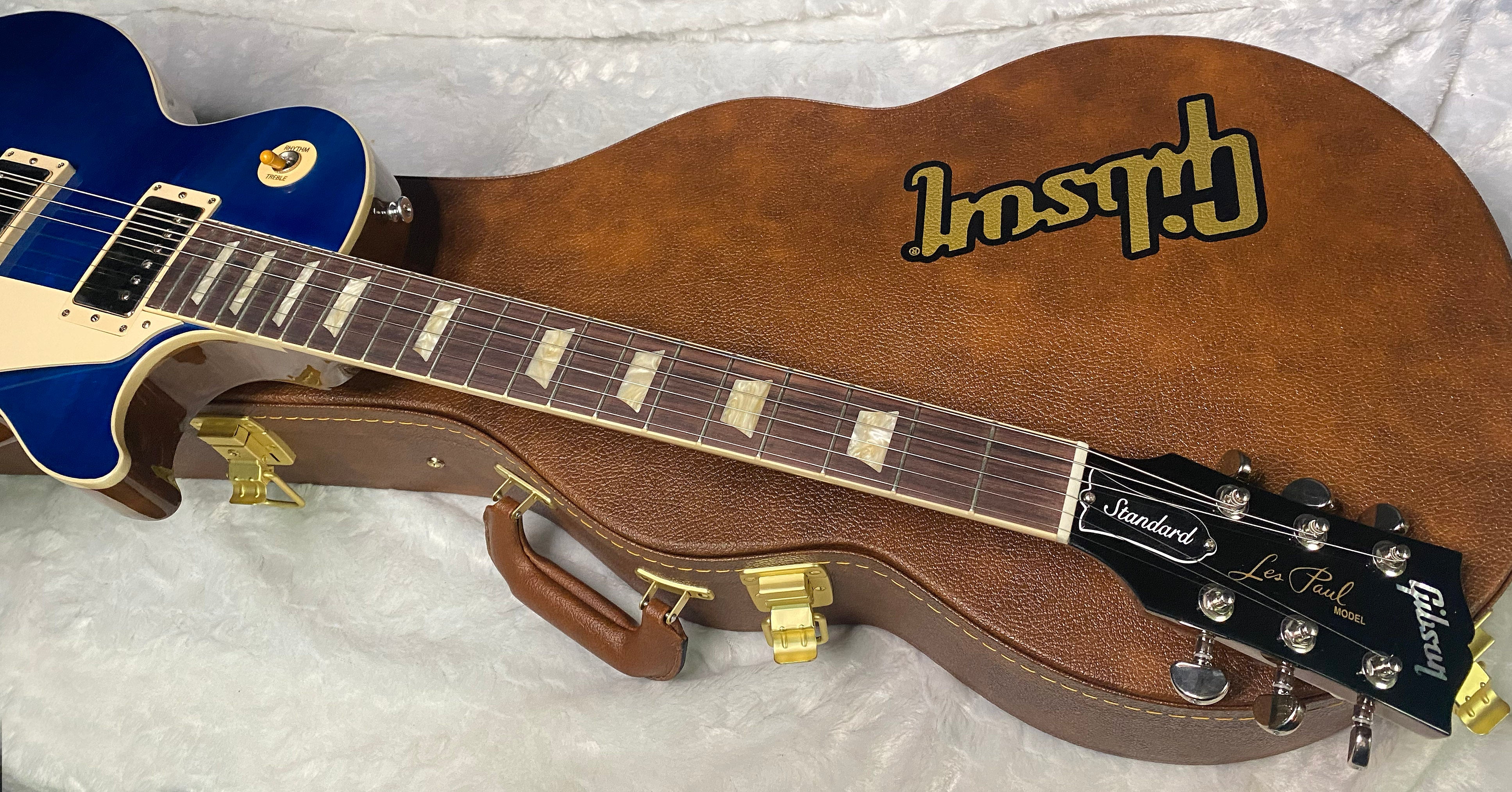 NEW ! Gibson Les Paul Standard '60s - AAA Flame - Viper Blue - Limited Edition - 9.4lbs - Beautiful Flame Top - Authorized Dealer - G07500
