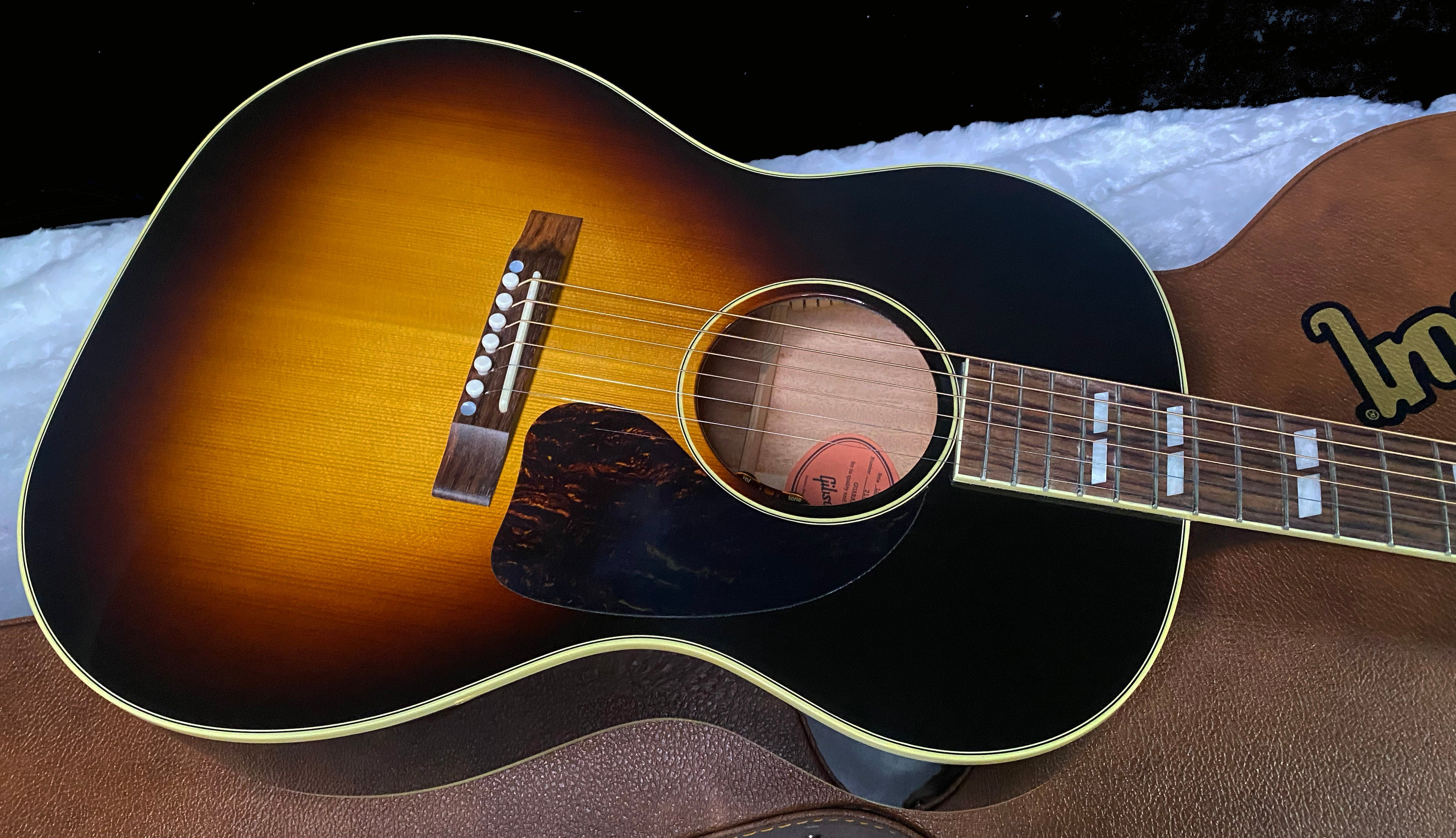 NEW ! Gibson Acoustic Nathaniel Rateliff LG-2 Western-Vintage Sunburst - Authorized Dealer - In-Stock! 3.95 lbs - G07502