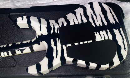 NEW ! Jackson Custom Shop SL2 Soloist Floyd Rose - Super RARE White Bengal Tiger Finish - Authorized Dealer - 8.2lbs - G07497