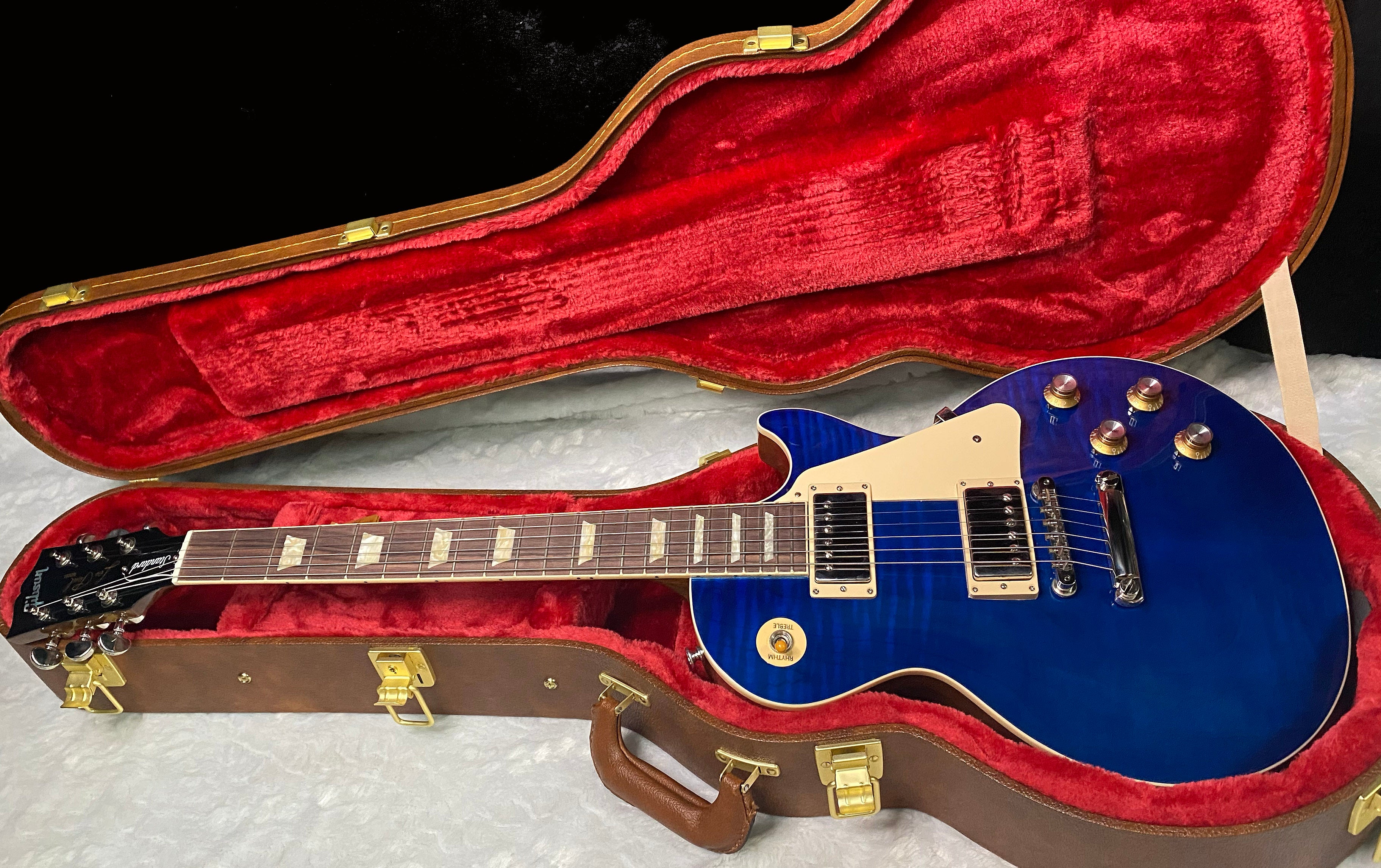 NEW ! Gibson Les Paul Standard '60s - AAA Flame - Viper Blue - Limited Edition - Only 8.8lbs - Authorized Dealer - G07501