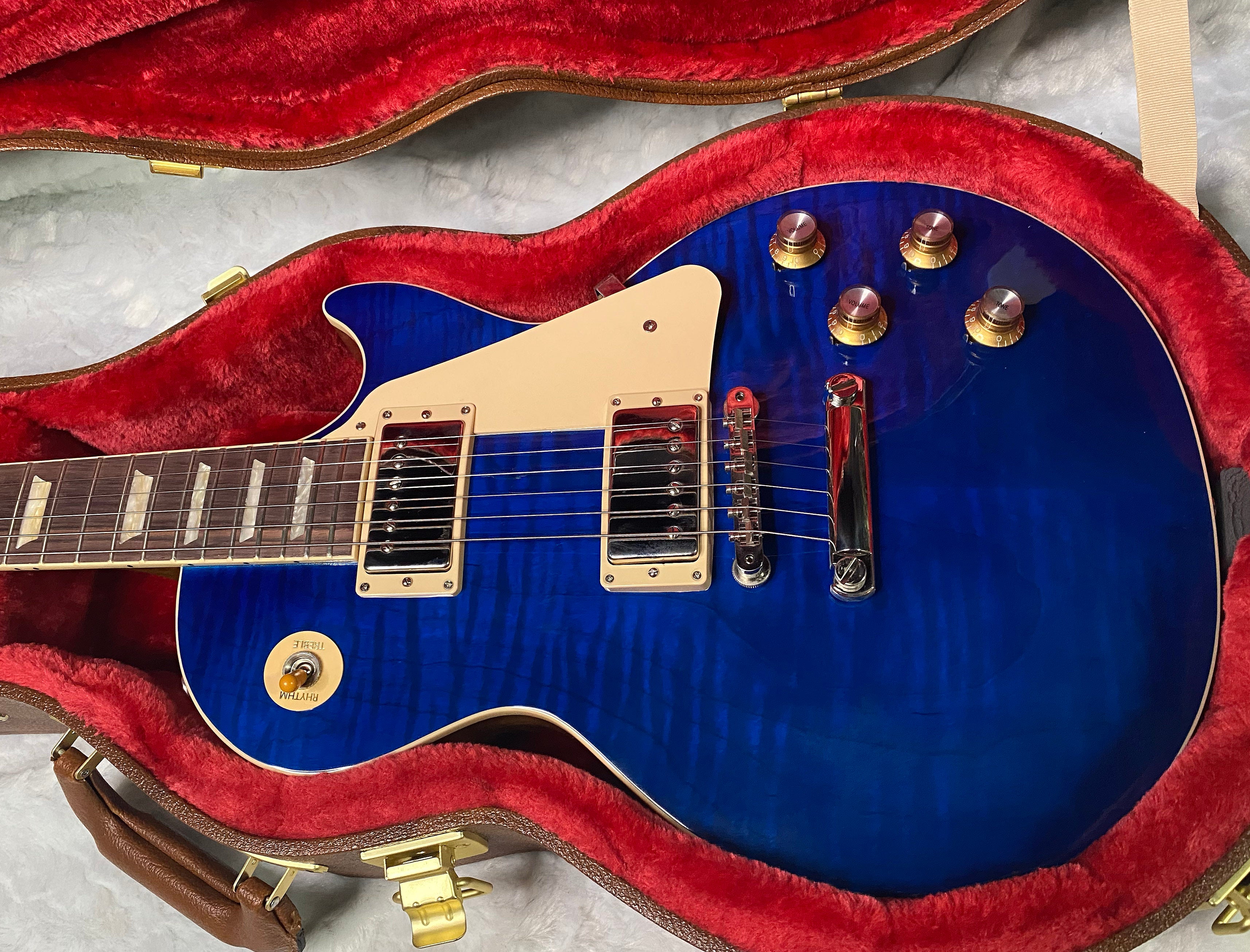 NEW ! Gibson Les Paul Standard '60s - AAA Flame - Viper Blue - Limited Edition - Only 8.8lbs - Authorized Dealer - G07501