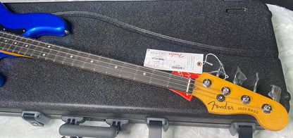 NEW ! Fender American Ultra II Jazz Bass - Noble Blue - 9.3lbs - Authorized Dealer - G07495
