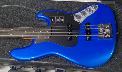 NEW ! Fender American Ultra II Jazz Bass - Noble Blue - 9.3lbs - Authorized Dealer - G07495