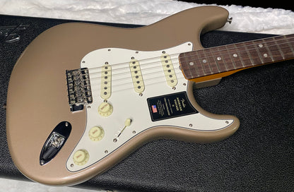 NEW! Fender American Vintage II 1965 Stratocaster - Shoreline Gold - 8.1lbs - Authorized Dealer - G07491