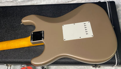 NEW! Fender American Vintage II 1965 Stratocaster - Shoreline Gold - 8.1lbs - Authorized Dealer - G07491