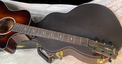 NEW! Taylor 324ce V-Class Grand Auditorium Acoustic-Electric Guitar - Tobacco - Authorized Dealer - 4.65lbs - G06049