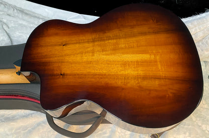 Taylor 214ce-K SB Plus Acoustic-electric Guitar - Shaded Edgeburst Finish - 4.6lbs - Authorized Dealer - G06050