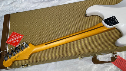 NEW ! Fender American Ultra Luxe Vintage '50s Stratocaster - White Blonde - Authorized Dealer - 7.9lbs - G07487