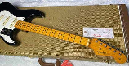 NEW ! Fender American Vintage II 1957 Stratocaster - Maple Fingerboard - Black - 7.5lbs - Authorized Dealer - G07485