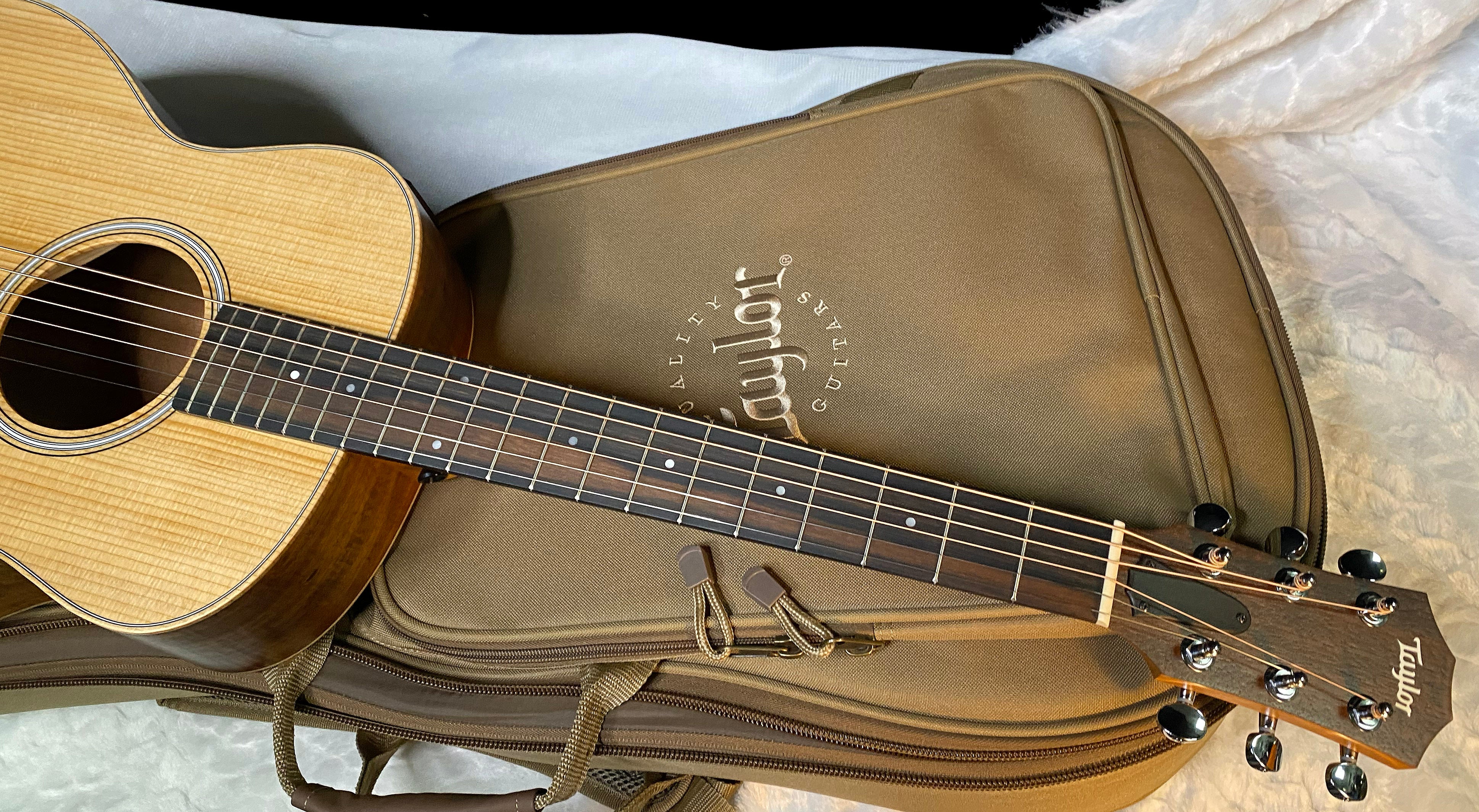 NEW! Taylor GS Mini-e LTD AAA Figured Koa - Natural - Authorized Dealer - Absolutely Beautiful! 3.7lbs - Gig Bag - Authorized Dealer - G06042