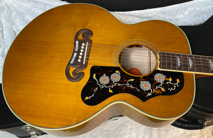 NEW ! Epiphone Inspired by 1957 Gibson SJ-200 J-200 Original Case - Authorized Dealer - 5.3lbs - G05401