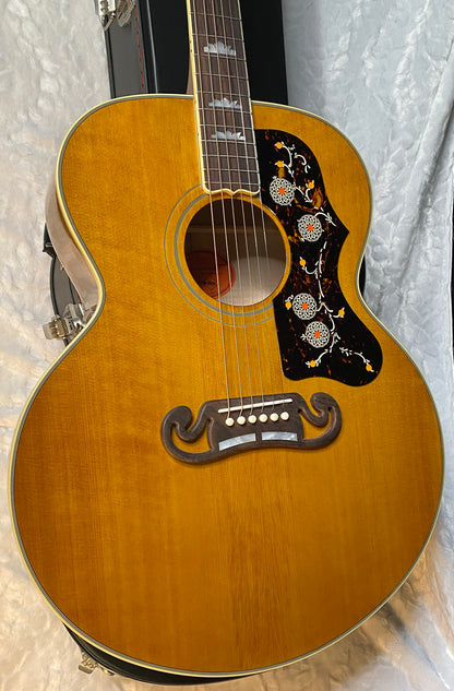 NEW ! Epiphone Inspired by 1957 Gibson SJ-200 J-200 Original Case - Authorized Dealer - 5.3lbs - G05401