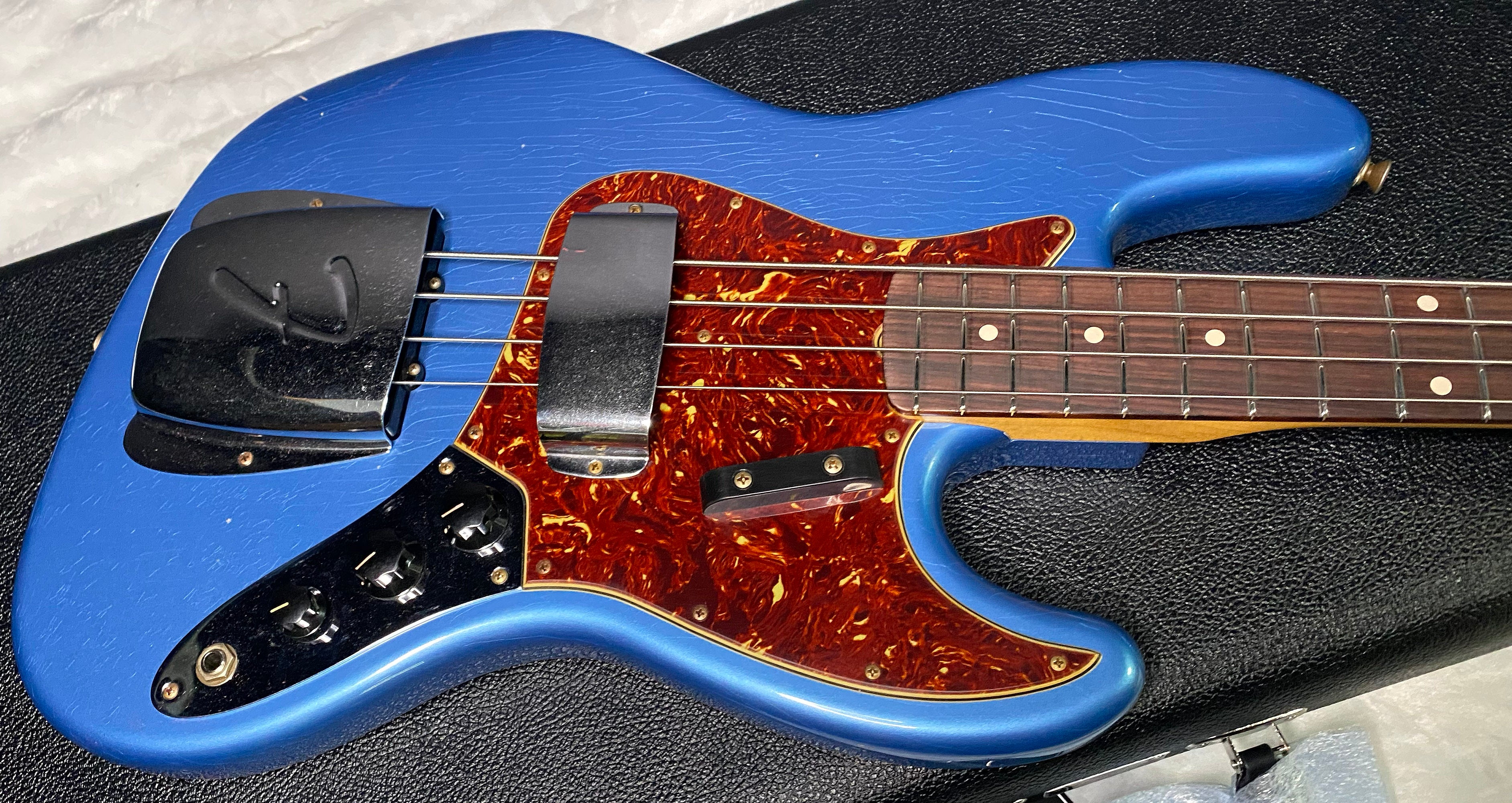 NEW! Fender Custom Shop 64 Jazz Bass Relic - Lake Placid Blue Finish - 9.4 lbs - Authorized Dealer - G07507