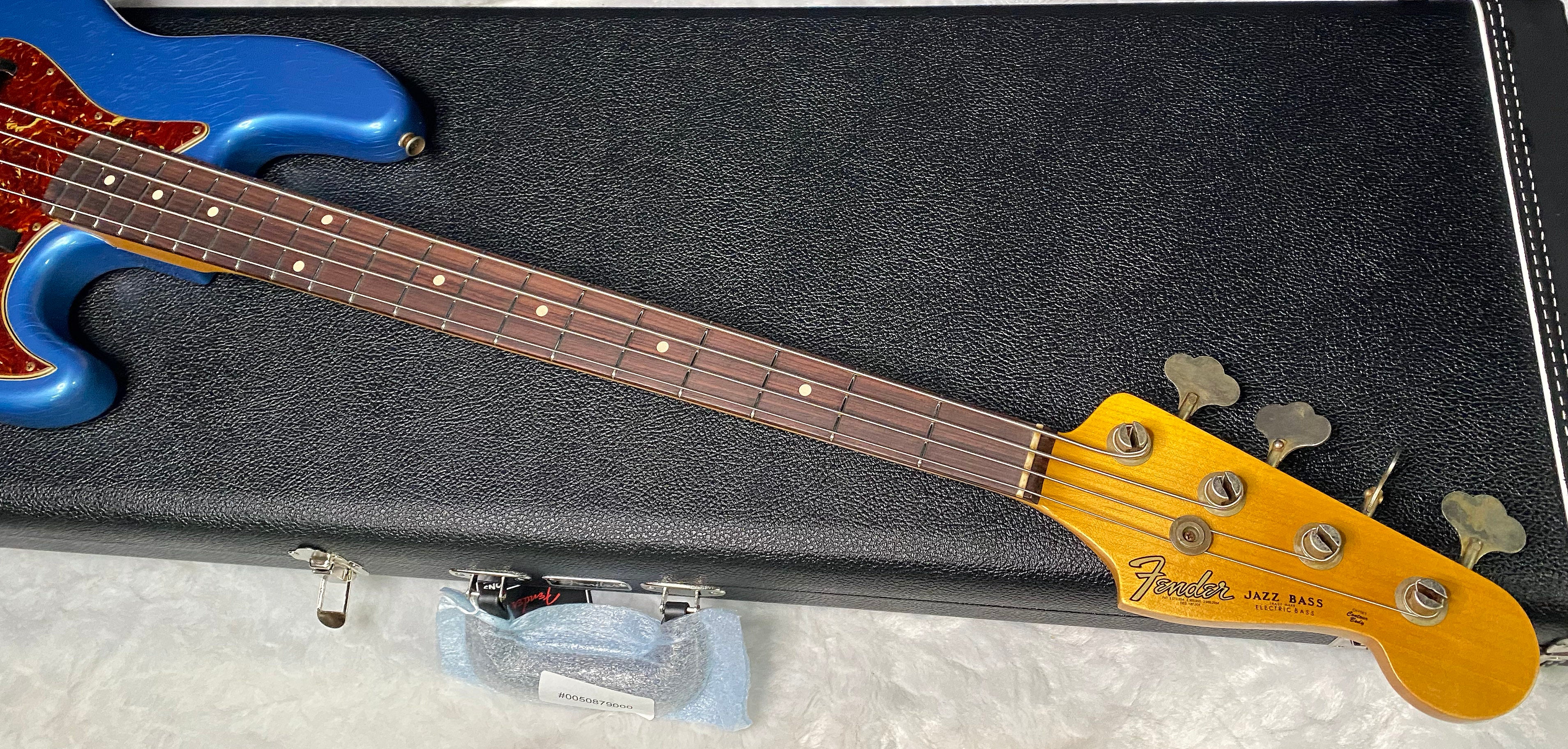 NEW! Fender Custom Shop 64 Jazz Bass Relic - Lake Placid Blue Finish - 9.4 lbs - Authorized Dealer - G07507