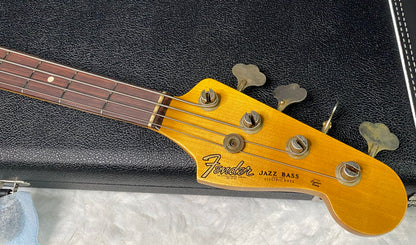 NEW! Fender Custom Shop 64 Jazz Bass Relic - Lake Placid Blue Finish - 9.4 lbs - Authorized Dealer - G07507
