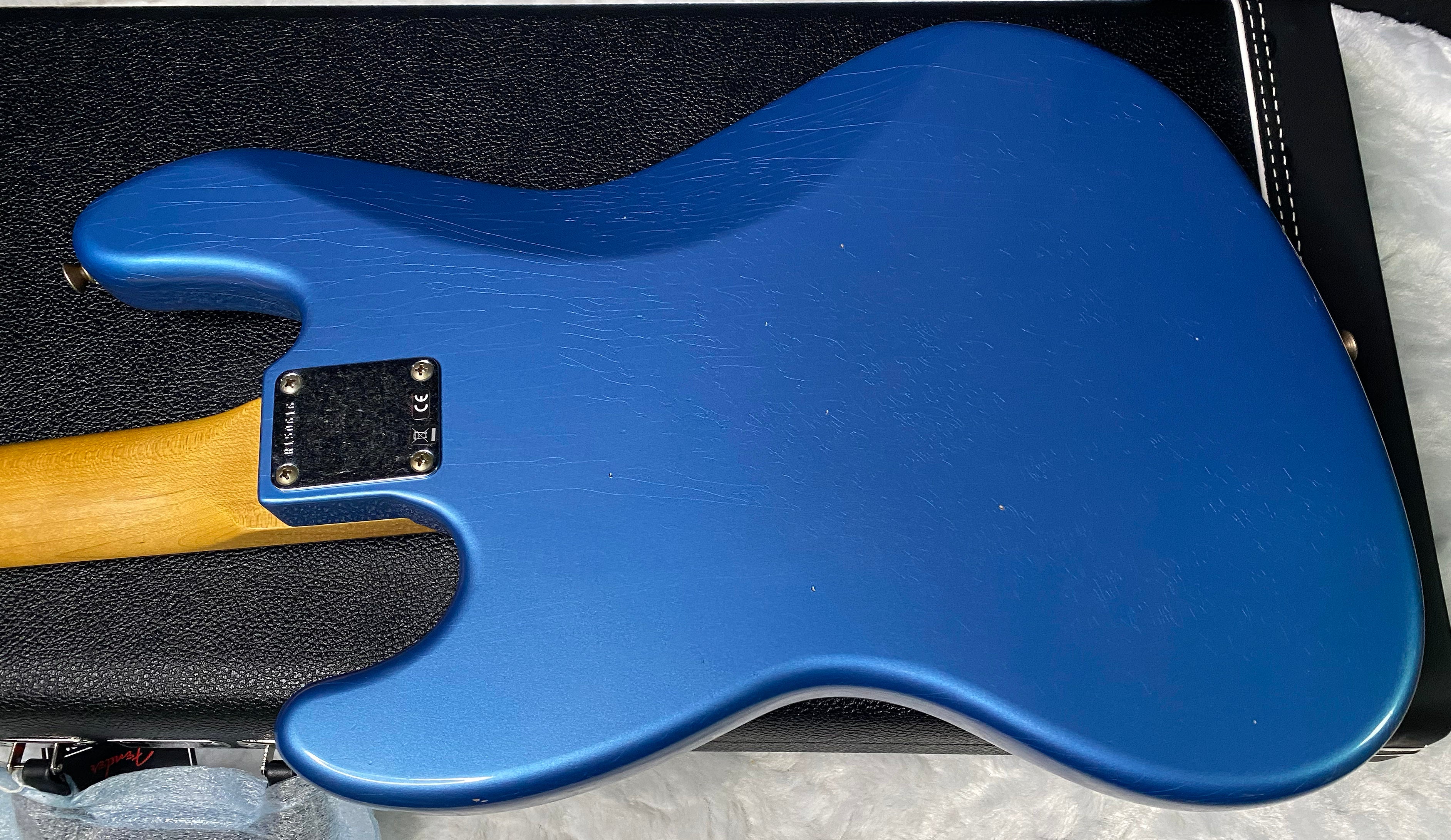 NEW! Fender Custom Shop 64 Jazz Bass Relic - Lake Placid Blue Finish - 9.4 lbs - Authorized Dealer - G07507