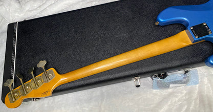 NEW! Fender Custom Shop 64 Jazz Bass Relic - Lake Placid Blue Finish - 9.4 lbs - Authorized Dealer - G07507