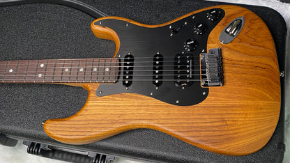 NEW! Fender Limited Edition American Ultra II Stratocaster Roasted Maple Fingerboard - Roasted Ash Body - Natural Finish - Only 7.4lbs - Authorized Dealer - G07509