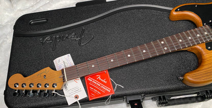 NEW! Fender Limited Edition American Ultra II Stratocaster Roasted Maple Fingerboard - Roasted Ash Body - Natural Finish - Only 7.4lbs - Authorized Dealer - G07509