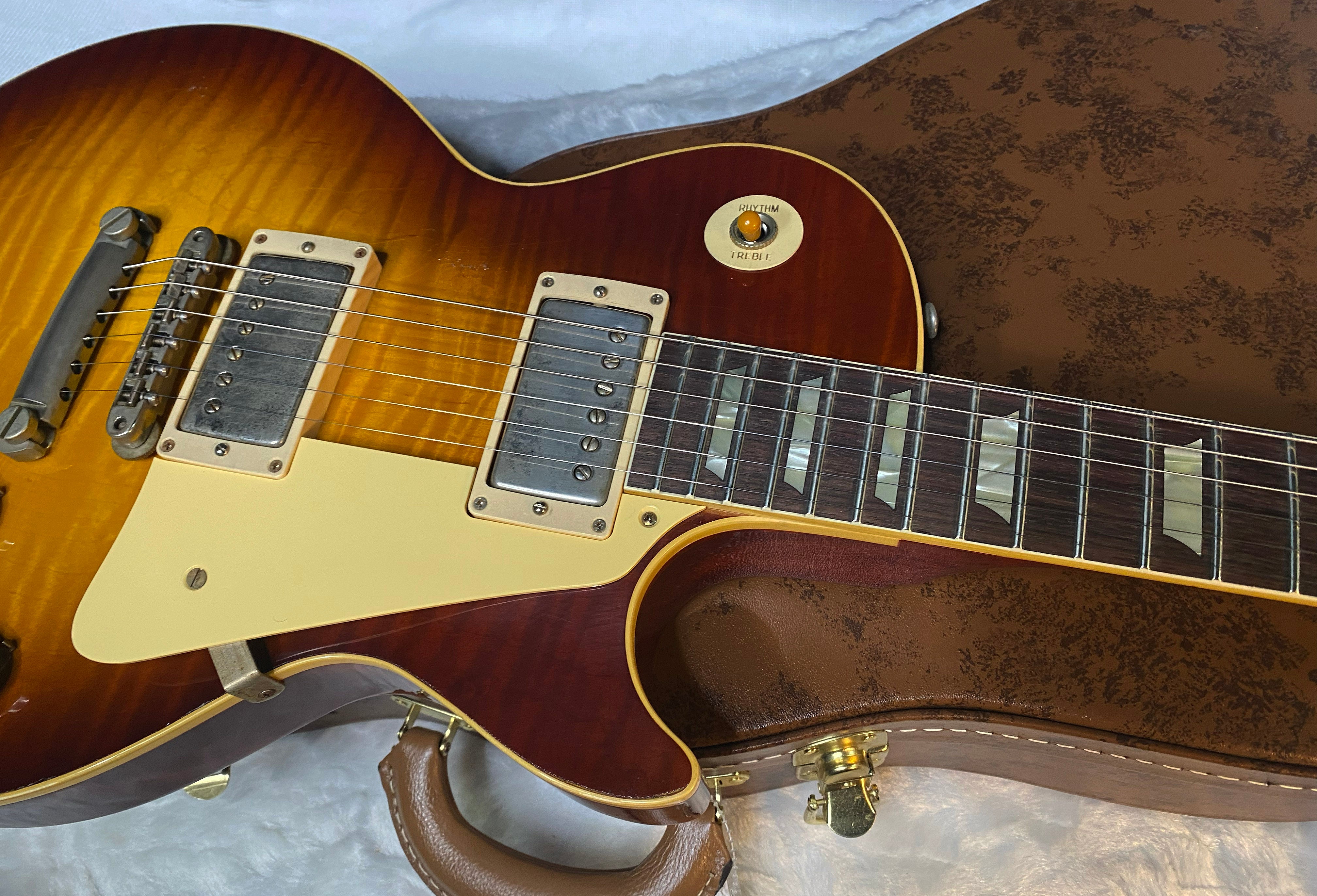 NEW! Gibson Custom 1959 Les Paul Standard Reissue Electric Guitar - Cherry Teaburst - Murphy Lab Light Aged - Authorized Dealer - 8.9lbs - G06056