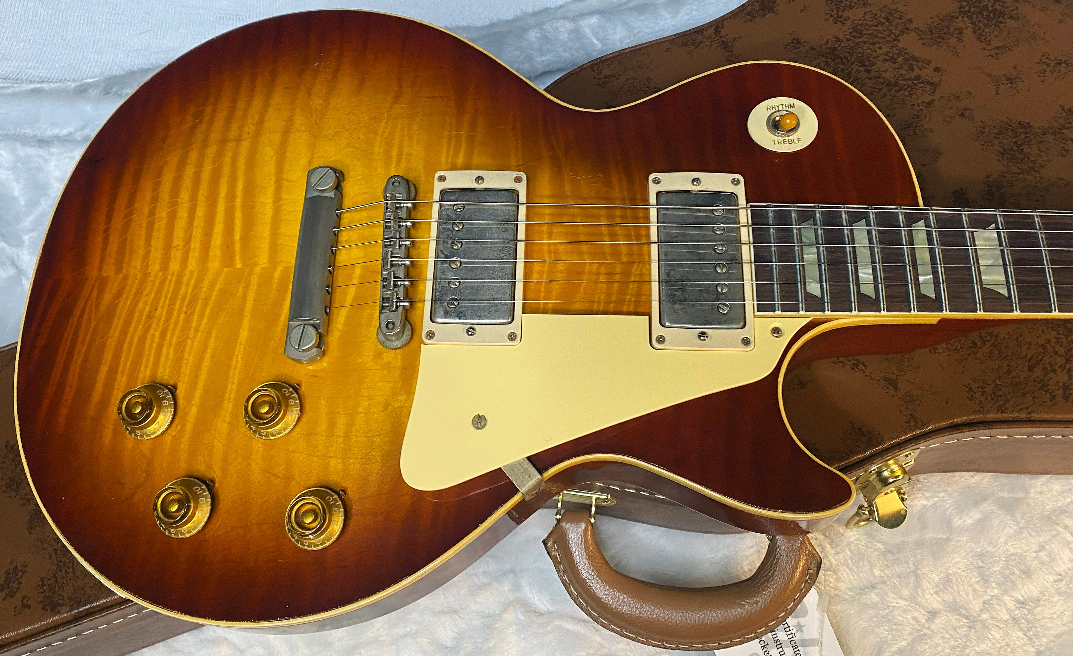 NEW! Gibson Custom 1959 Les Paul Standard Reissue Electric Guitar - Cherry Teaburst - Murphy Lab Light Aged - Authorized Dealer - 8.9lbs - G06056