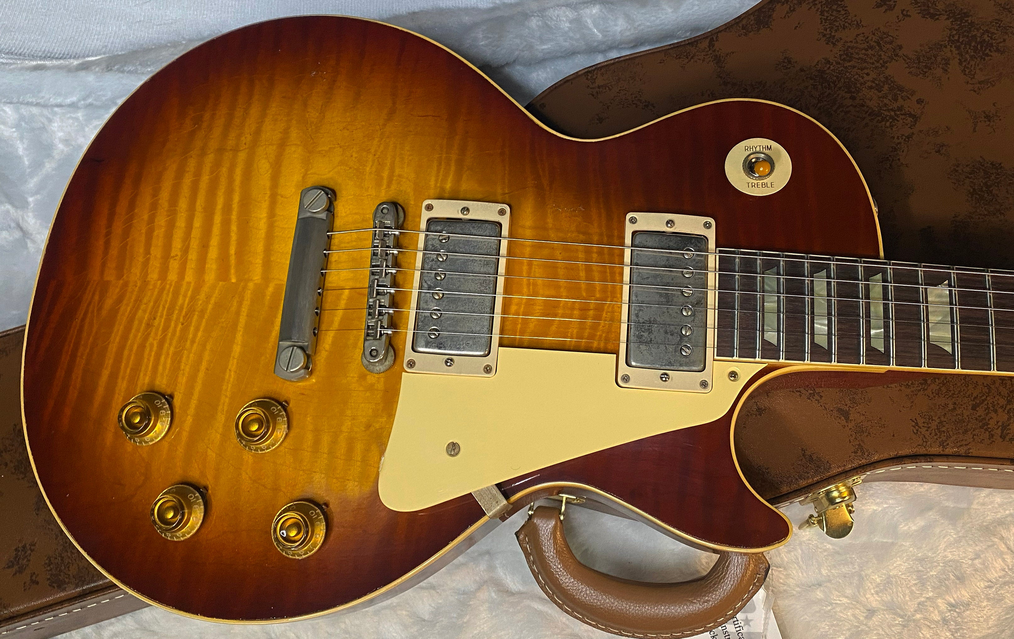 NEW! Gibson Custom 1959 Les Paul Standard Reissue Electric Guitar - Cherry Teaburst - Murphy Lab Light Aged - Authorized Dealer - 8.9lbs - G06056