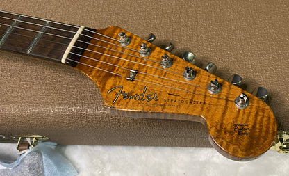 NEW! Fender 59 Stratocaster Custom Shop Relic Masterbuilt Dennis Galuska Brazilian - 7.4lbs - Authorized Dealer - G07505