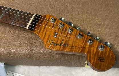 NEW! Fender 59 Stratocaster Custom Shop Relic Masterbuilt Dennis Galuska Brazilian - 7.4lbs - Authorized Dealer - G07506