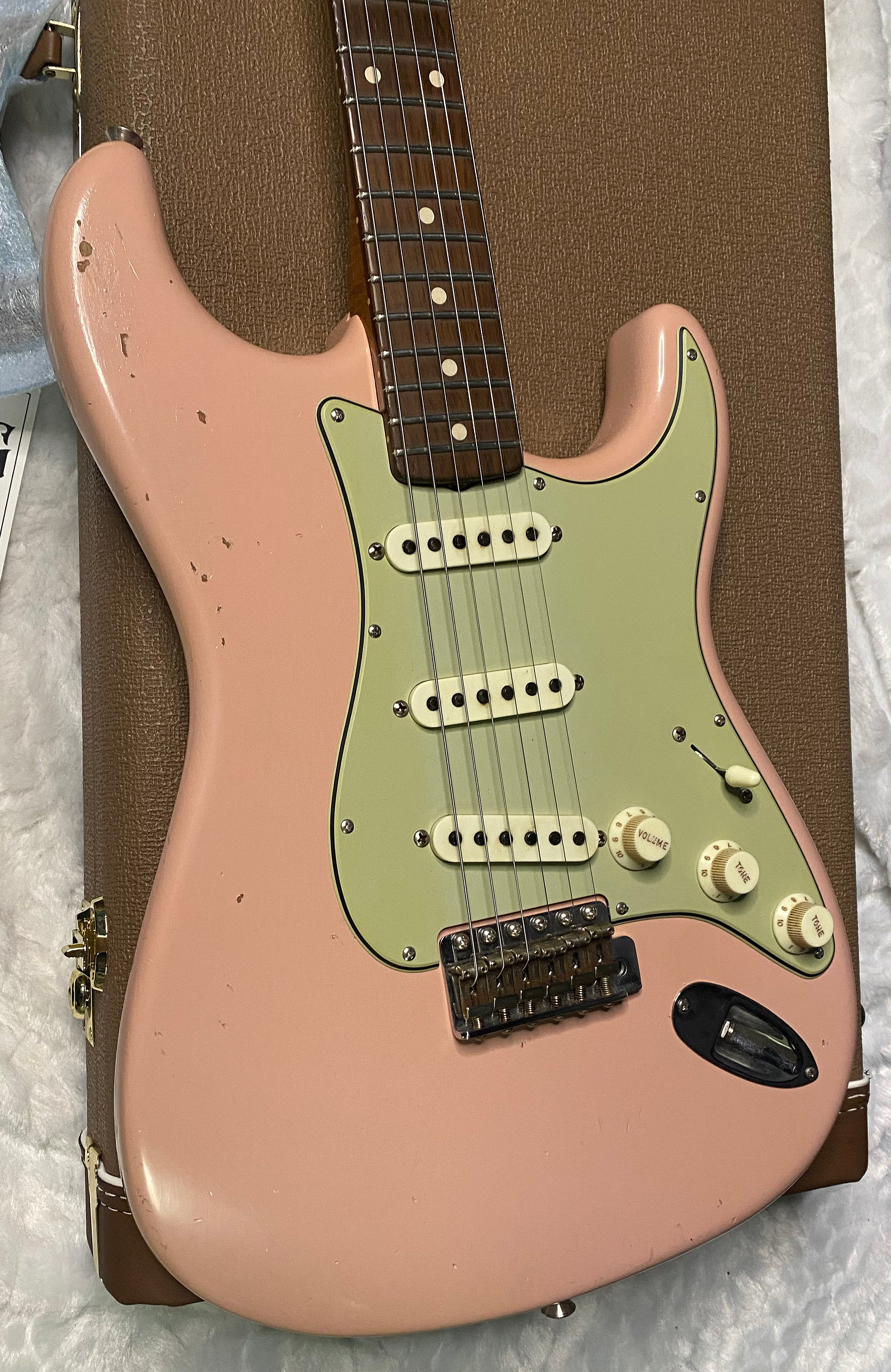 NEW! Fender 59 Stratocaster Custom Shop Relic Masterbuilt Dennis Galuska Brazilian - 7.4lbs - Authorized Dealer - G07506
